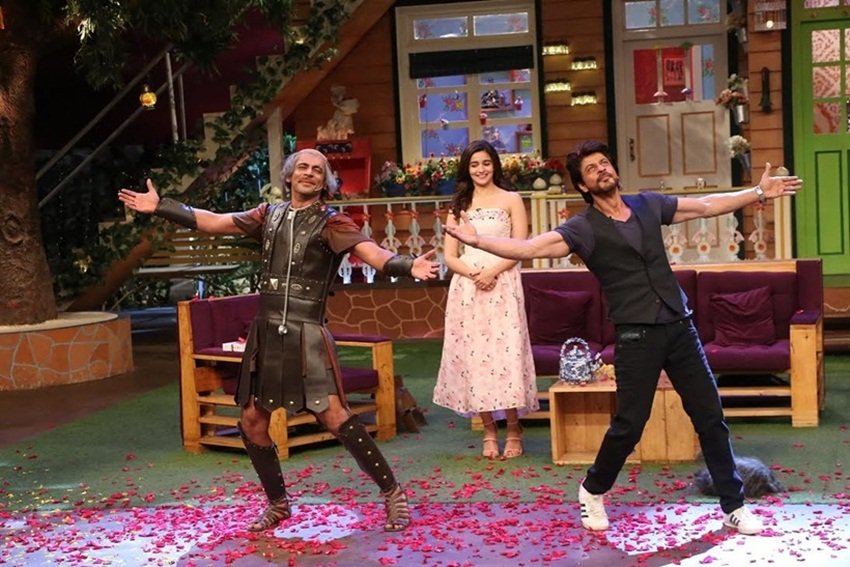 shahrukh khan, alia bhatt, kapil sharma show
