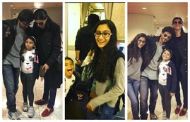 shahrukh khan, sushmita sen, airport