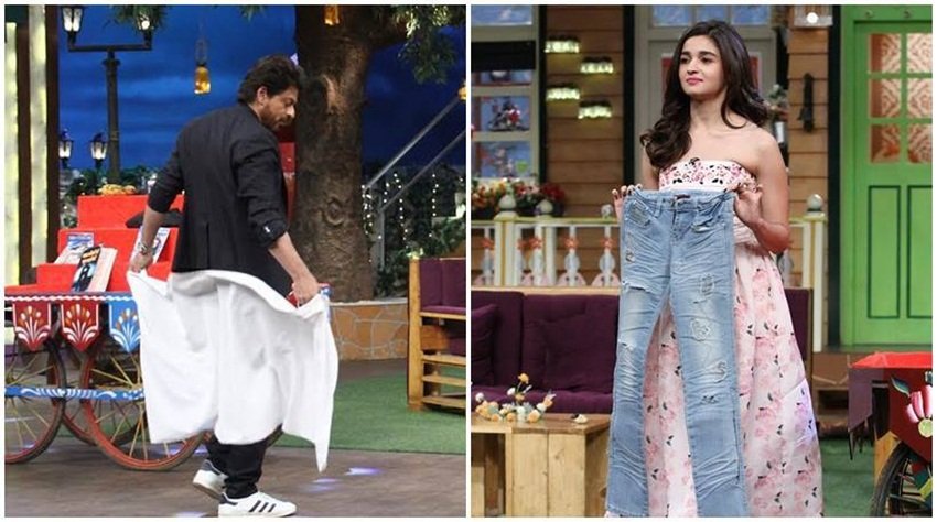 shahrukh khan, alia bhatt, kapil sharma show