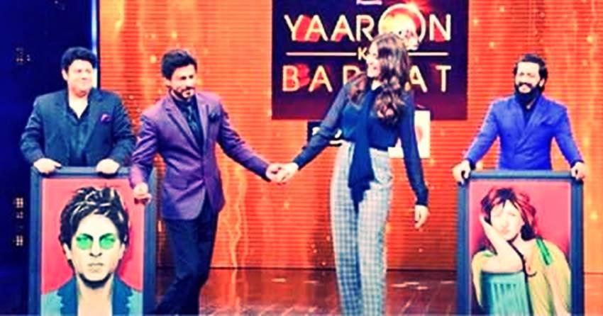 Shah Rukh Khan, Anushka Sharma, ZEE TV, Yaaron Ki Baraat, Riteish Deshmukh, Sajid Khan, SRK, Anushka, Rab Ne Bana Di Jodi, Imtiaz Ali, The Ring, Rahul Dholakia, SRK Upcoming movie, Anushka Sharma Upcoming movie, Bollywood News, Entertainment News