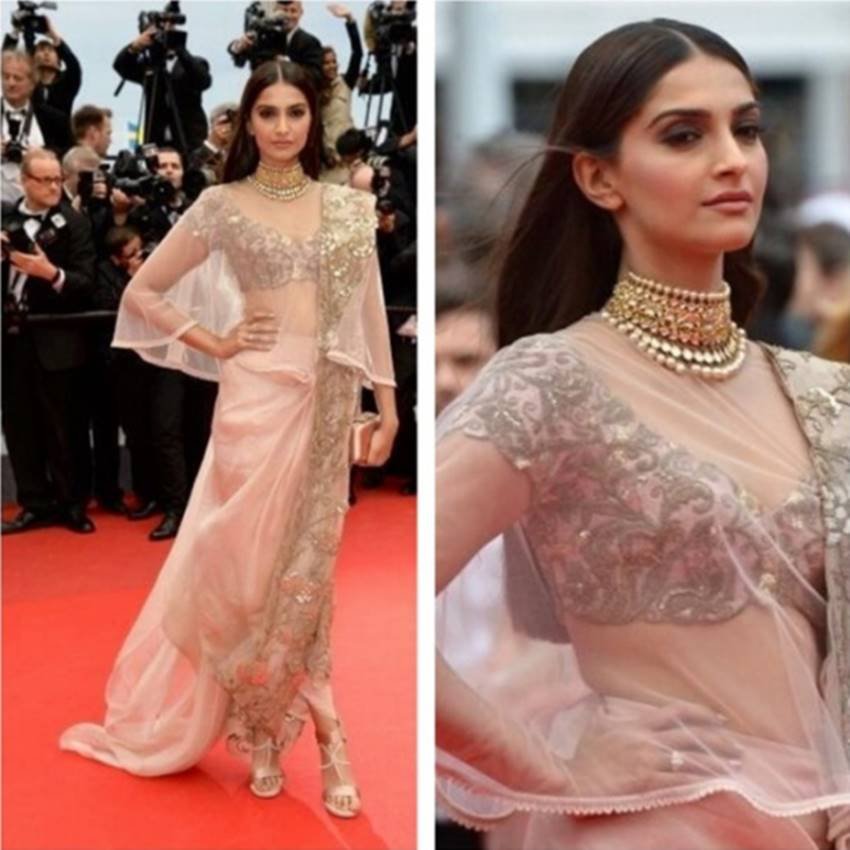 sonam kapoor, bollywood, fashionista, saree