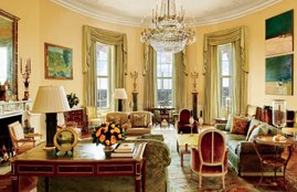 barack obama, obama private quarter, white house, obama white house quarter, obama house inside pics, america president house, Architectural Digest