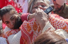 modi bhatinda rally, woman shout in modi rally, slogan in modi rally, modi in punjab, PM Modi, Narendra Modi, Punjab news, India news, latest news,