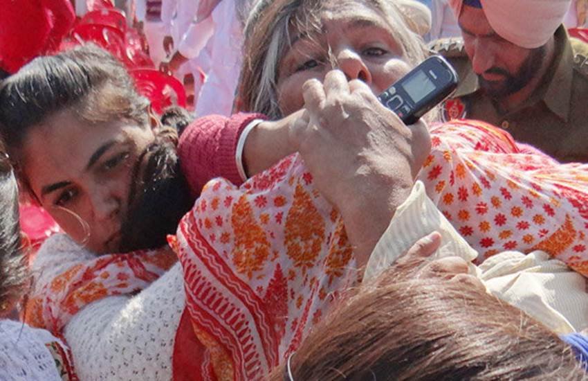modi bhatinda rally, woman shout in modi rally, slogan in modi rally, modi in punjab, PM Modi, Narendra Modi, Punjab news, India news, latest news,
