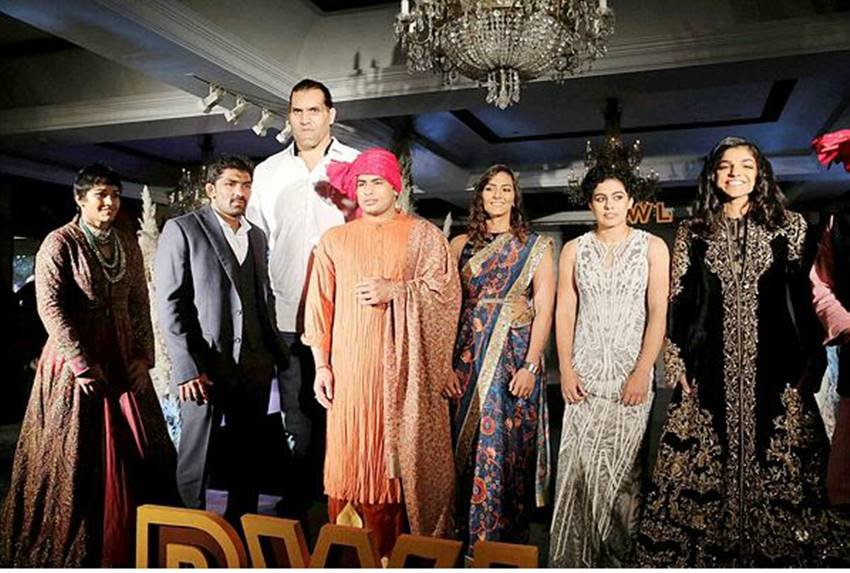 sakshi malik, geeta phogat, great khali, yogeshwar dutt