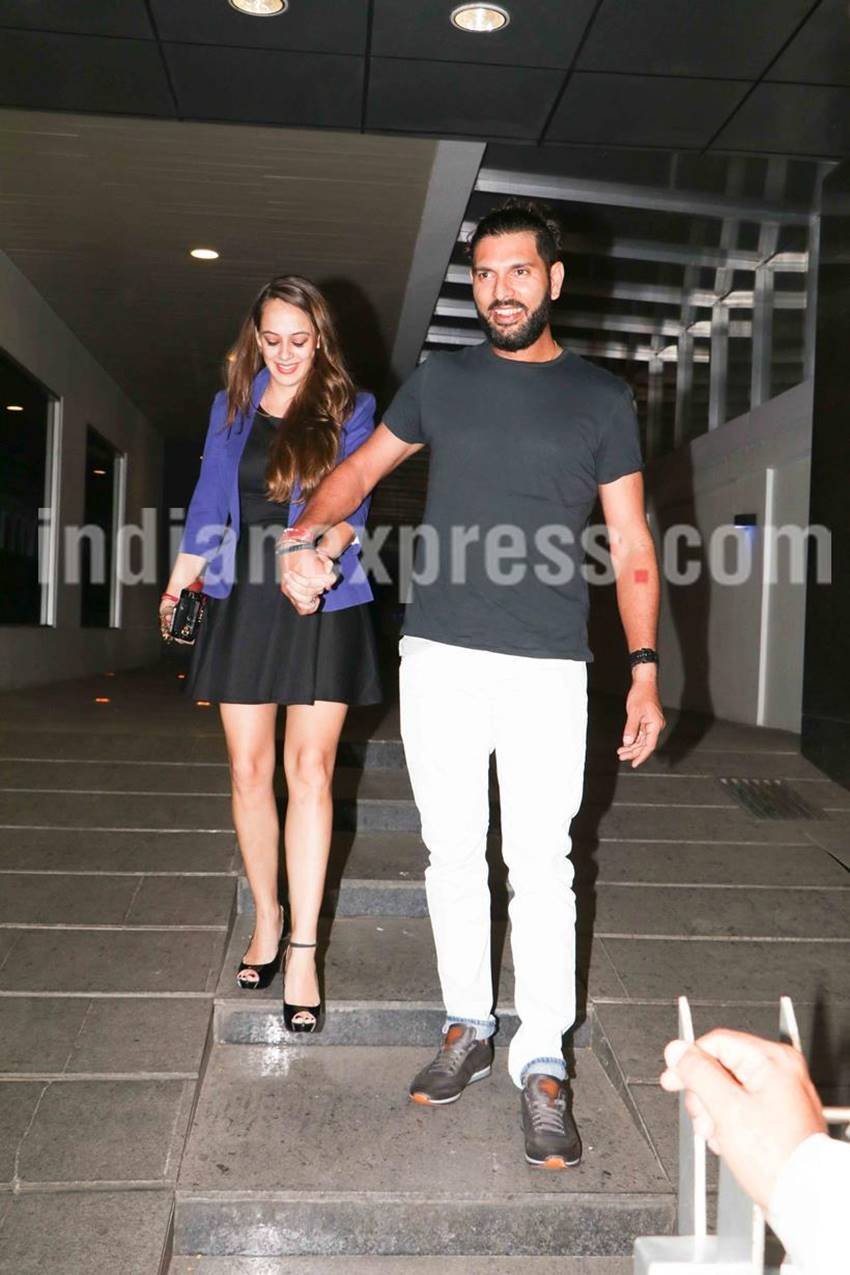 yuvraj singh, hazel keech, wedding