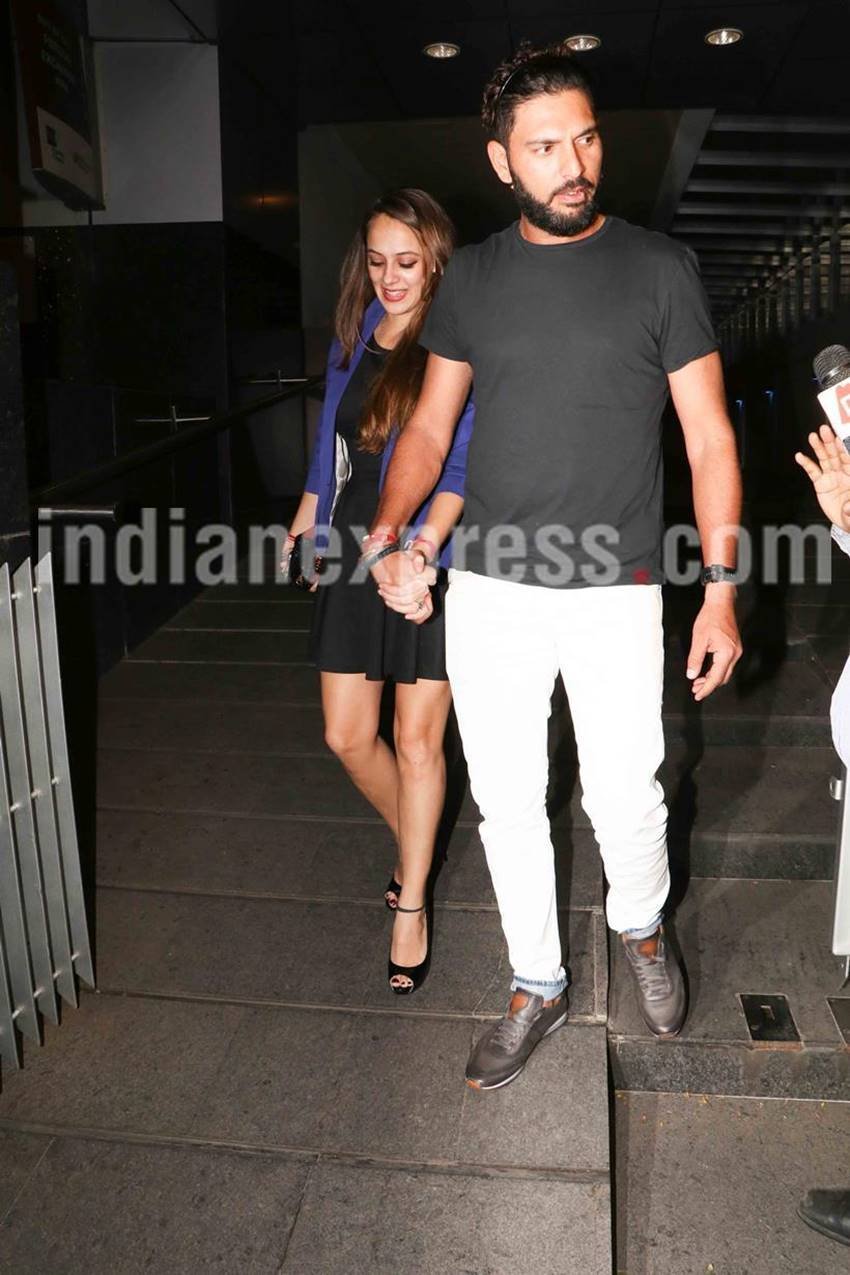 yuvraj singh, hazel keech, wedding