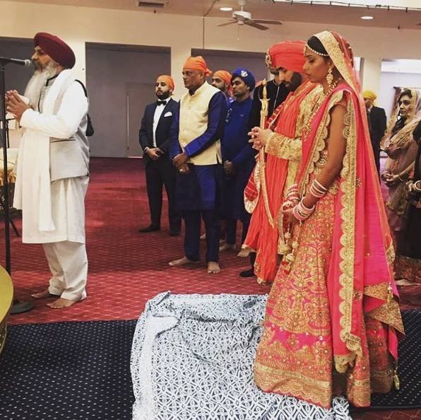 यह शादी अमेरिका के एक गुरुद्वारे में हुई। जहां से सनी ने एक वीडियो भी शेयर किया था।