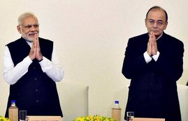 Cash Payments, Government Contractors, Digital Payment, Cashless Drive, Finance Ministry, Arun jaitley, Narendra Modi, Demonetisation, Note Ban, Rs 5000, expenditure department, Business, India, jansatta