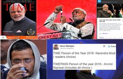 टाइम पर्सन ऑफ द ईयर पोल में जीते पीएम नरेंद्र मोदी, मगर ट्विटर पर उड़ रहा केजरीवाल का मजाक