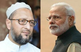 Narendra Modi. Asaduddin Owaisi, AIMIM, Owaisi on Modi, Modi Tryrant, Milad-un-Nabi, All India Majlis-e-Ittehadul Muslimeen, Note Ban, Demonetisation, India, Jansatta