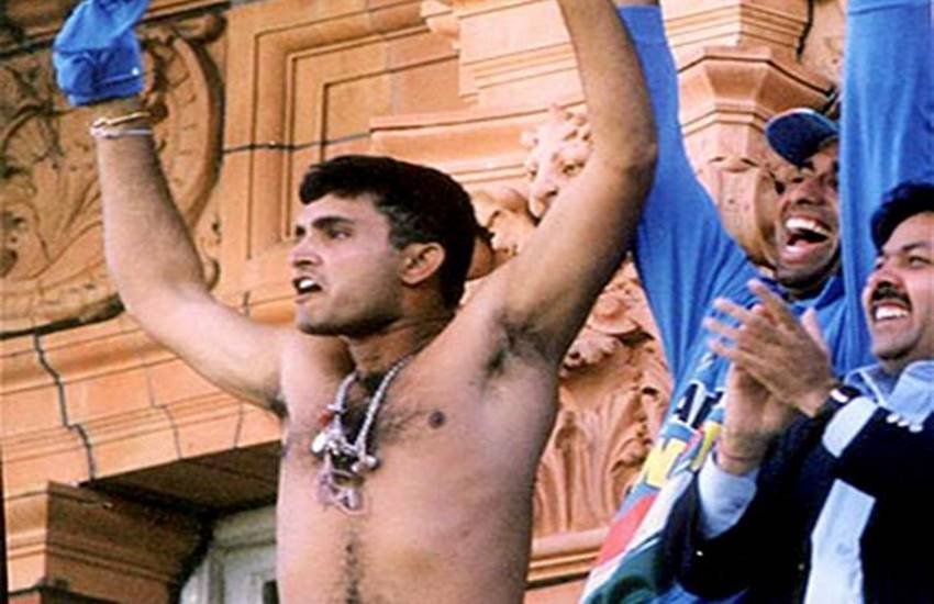 जब सौरव गांगुली ने लार्ड्स की बैल्कनी से लहराया था अपना शर्ट।