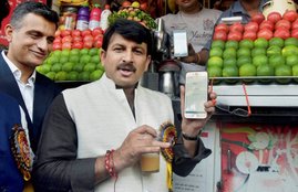 Delhi BJP President, Manoj Tiwari
