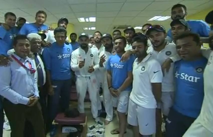 Team India, Mannequin Challenge, Christmas, Team India Christmas Celebration, Ice Bucket Challenge, Virat Kohli Accept Mannequin Challenge, Team India Celebrates Christmas with Mannequin Challenge, Indian Cricket Team, BCCI, Victorious Team India