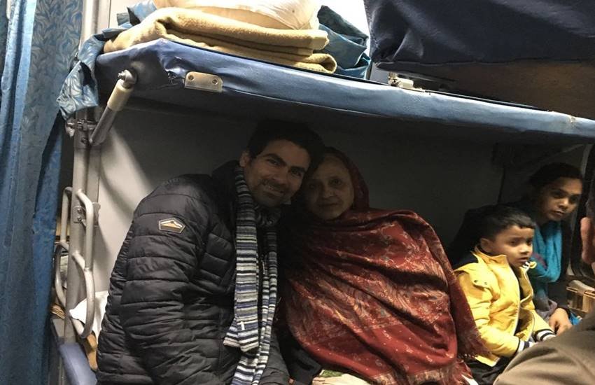 Mohammad Kaif, Mohammad Kaif Mother, Twitter Troll, Mohammad Kaif with His Mother at Railway Station, Mohammad Kaif Befitting reply to Twitter Trollers, Indian Cricketer Mohammad Kaif, Former Cricketer Mohammad Kaif, Mohammad Shami, Ravichandran Ashwin, Irfan Pathan