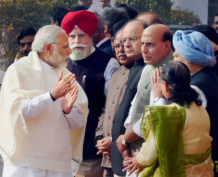Parliament Attack, Parliament Attack 2001, Narendra Modi, Manmohan Singh, Sonia Singh, Rajnath Singh, LK Advani, Arun Jaitley, Sumitra Mahajan, Hamid Ansari, Loksabha, Rajyasabha, India, Jansatta