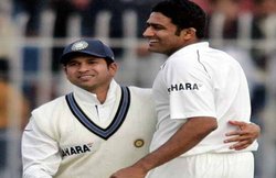 सचिन तेंदुलकर और अनिल कुंबले के नाम है टेस्ट मैचों में आउट होने और करने का यह अनोखा विश्व रिकॉर्ड, जानिए