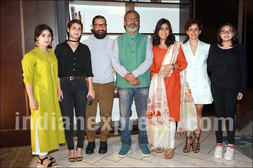 aamir khan, nitin gadkari, dangal