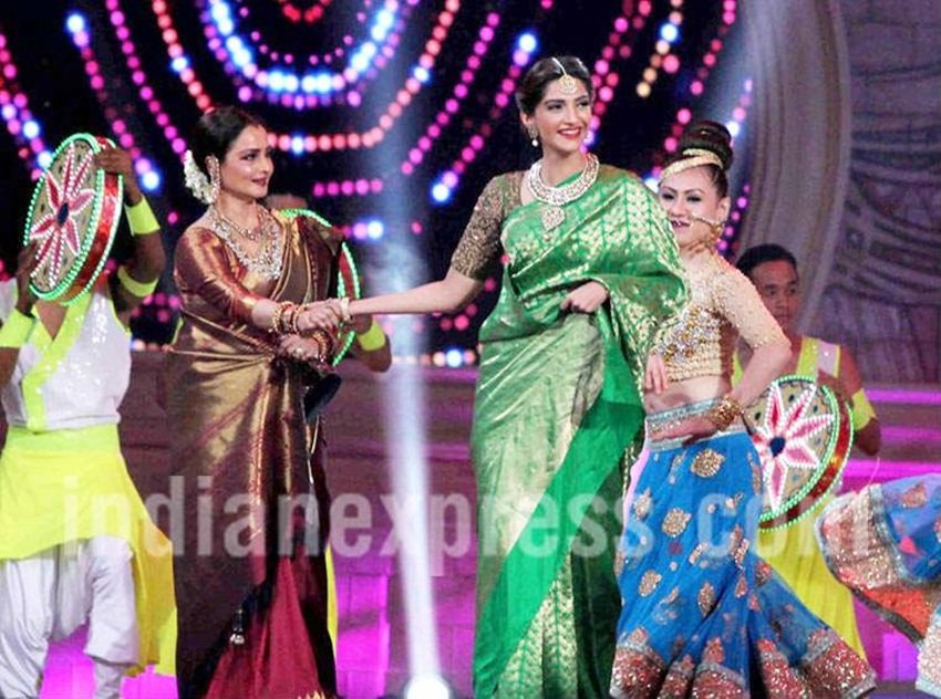 rekha, sonam kapoor, deepika padukone