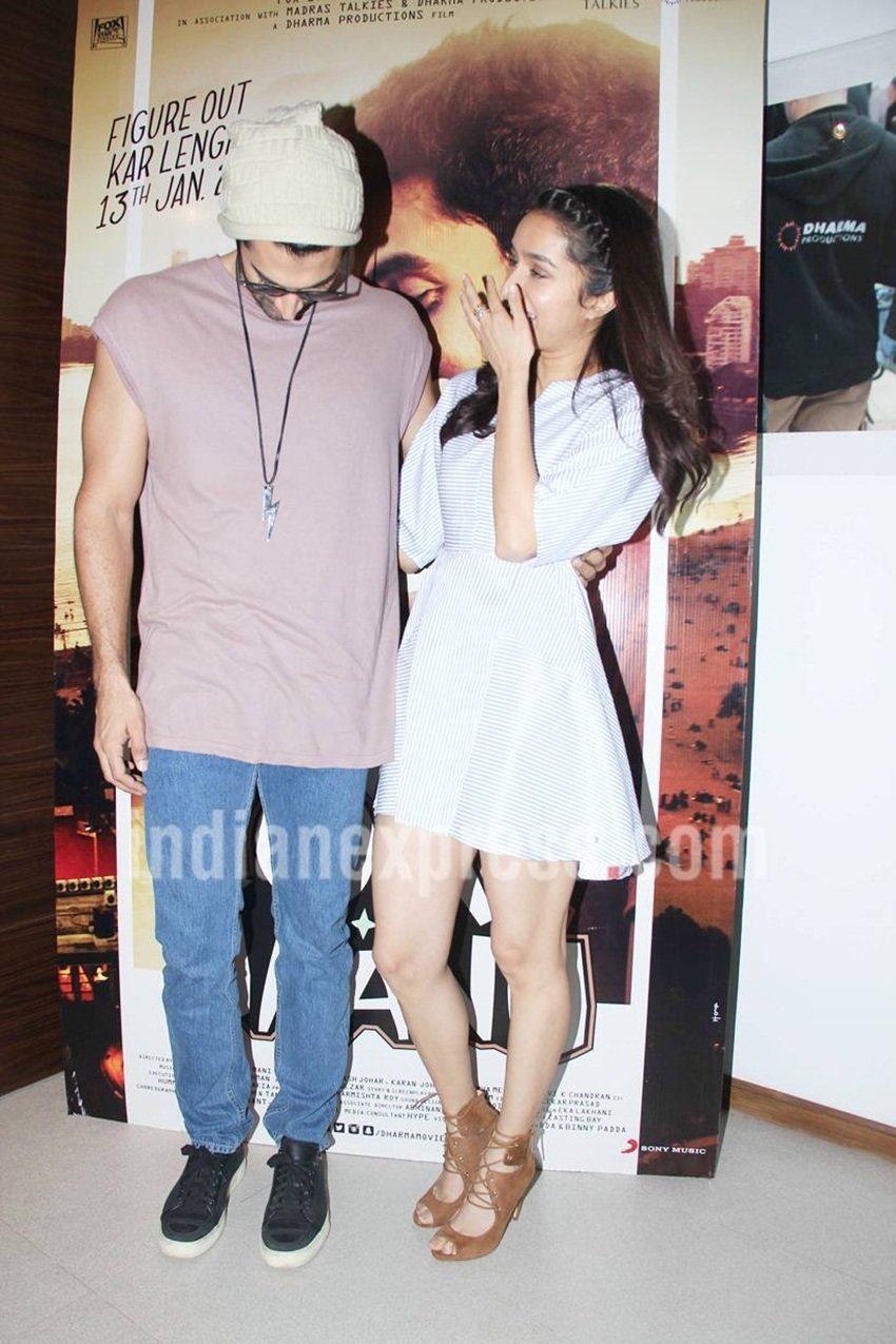 aditya roy kapur, shraddha kapoor, ok jaanu
