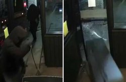 VIDEO: मुंह में कपड़ा बांधकर दुकान में घुसे, चोरी का ट्रक लगाकर उखाड़ ले गए ATM मशीन
