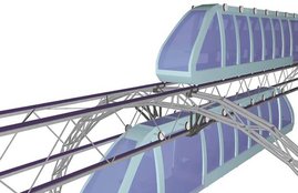 caterpillar train, gurgaon caterpillar train, caterpillar train india, Ashwani Upadhyaya, c-train, manohar lal khattar, caterpillar train gurugram, caterpillar train project