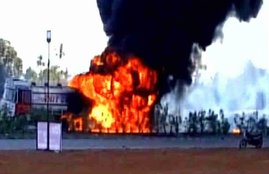 Mumbai Blast, Mumabi Chemical tanker, Mumbai Tanker blast