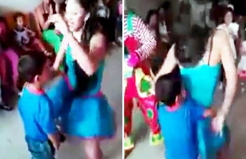 Sexy dancer, children, party, twerk, trending video, viral video, viral, trending, video