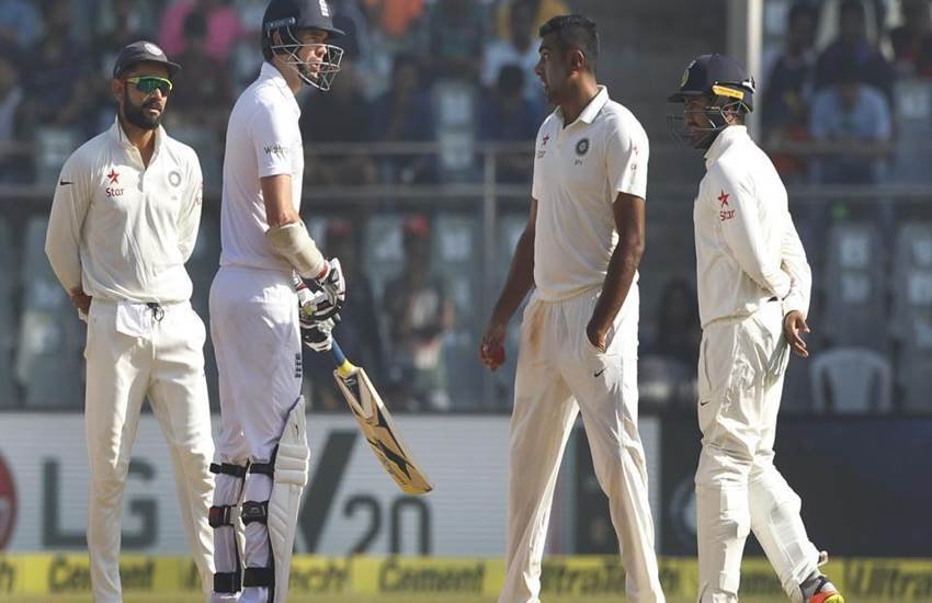 r ashwin, james anderson, ashwin anderson spat, ashwin james anderson war of word, virat kohli, kohli anderson, mumbai test, india, england, mumbai test