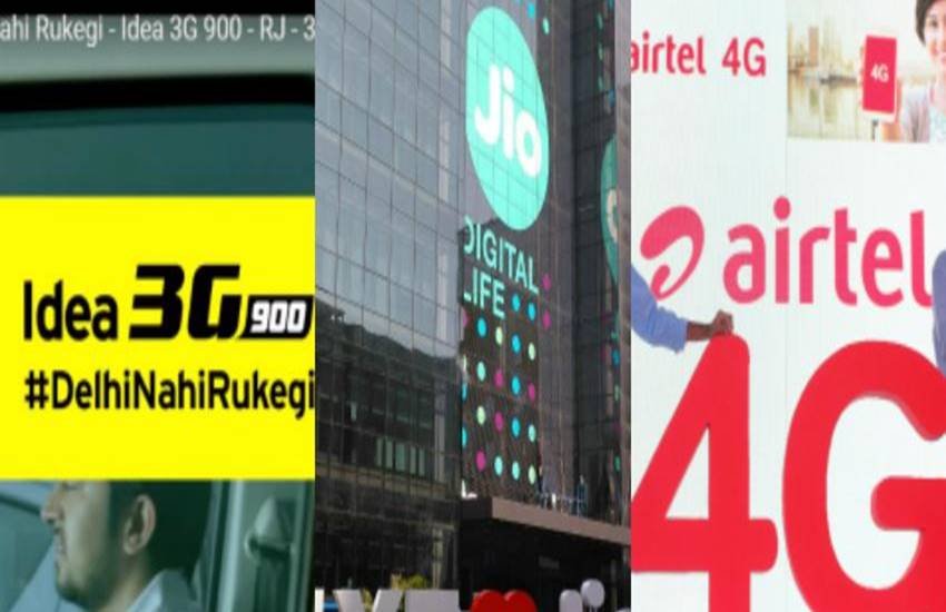 Reliance Jio को टक्कर देने के लिए आइडिया व एयरटेल लाए आकर्षक प्लान Reliance Jio को टक्कर देने के लिए आइडिया व एयरटेल लाए आकर्षक प्लान