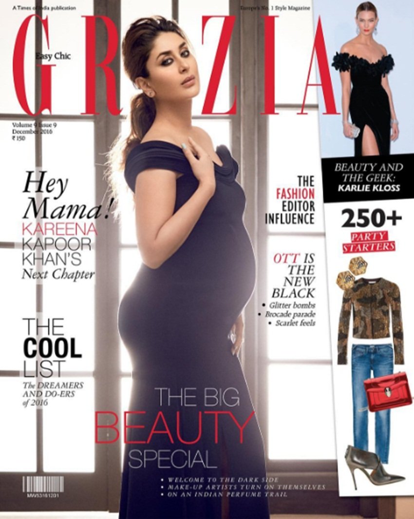 kareena kapoor, saif ali khan, grazia magazine