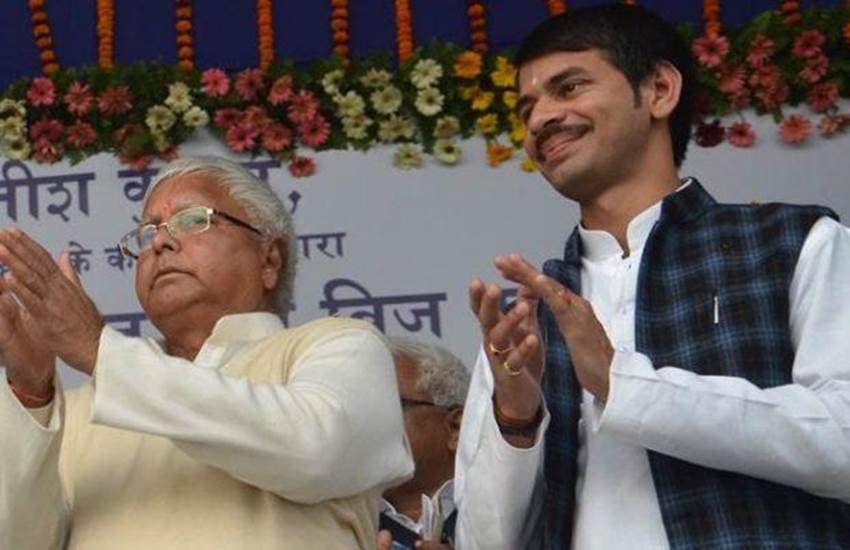 Lalu Yadav, Lalu's Son, Lalu's elder son, Tejpratap yadav, Bihar Minister Tej pratap yadav,