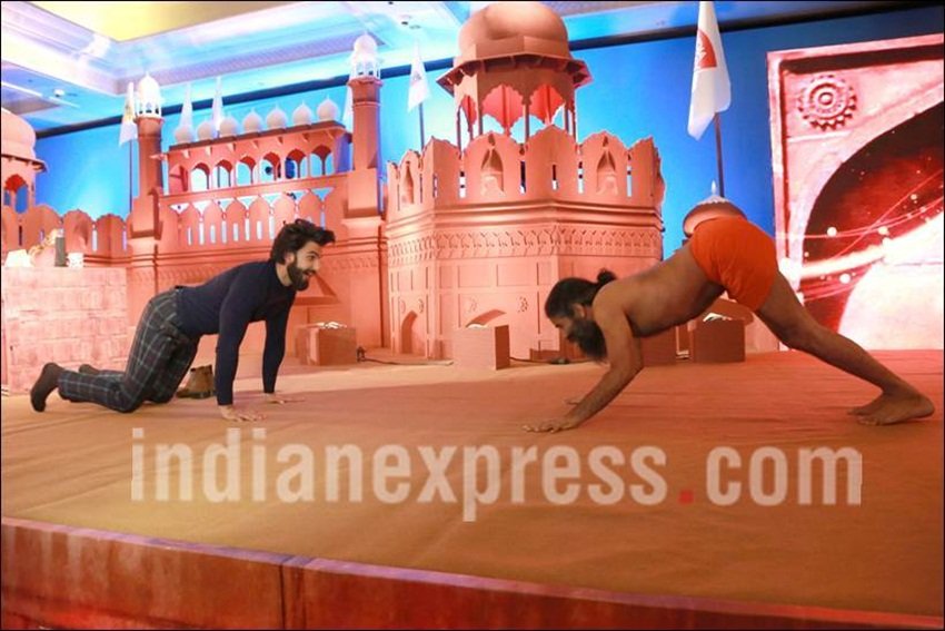 ranveer singh baba ramdev, befikre