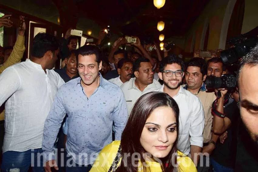 Salman Khan, Salman Khan news, Salman Khan bmc, bmc Salman Khan, Salman Khan pics, Salman Khan images, Salman Khan photos, Salman Khan Aditya Thackeray, Aditya Thackeray salman khan, alvira khan, salman alivira, entertainment photos, bollywood news in hindi, entertainment news in hindi