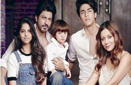 shahrukh khan, gauri khan, aryan khan