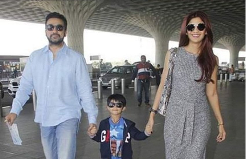 shilpa shetty, viaan raj, raj kundra