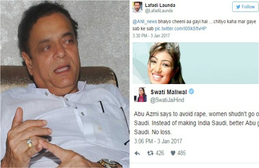 Abu Azmi, Abu Azmi on girls, india news Abu Azmi, Abu Azmi on girls, india news