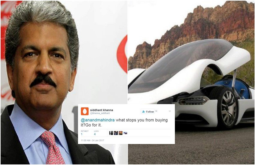 Anand Mahindra, Pininfarina, Maserati Birdcage