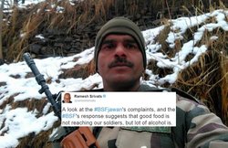 BSF जवान को सोशल मीडिया पर मिला भारी समर्थन, लोगों ने कहा- डराती है ये सच्‍चाई