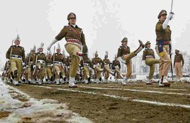 Kashmir Republic day, Kashmir R day, kashmir Bakshi Stadium, Kashmir Snowfall, Kashmir latest news, Kashmir news, Kashmir hindi news