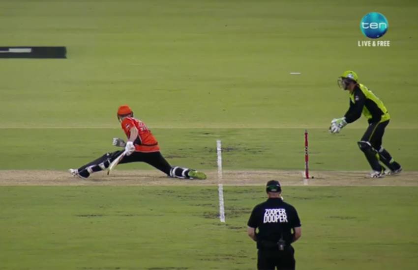 Cricket, Cricket Stump, Stumping, Adam Voges, Big Bash League, Great Wicketkeeping, Funny Cricket Moments, Cricket Funny Moments, Sports, India, Jansatta