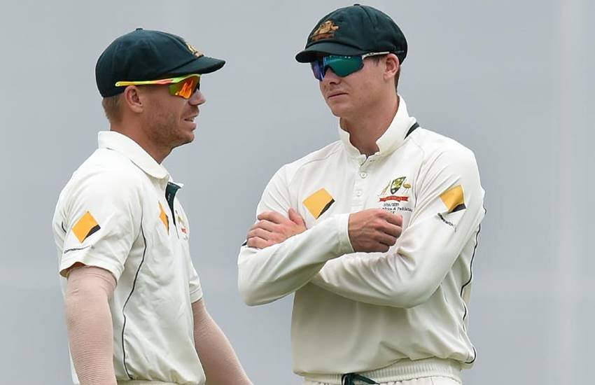 Steve Smith, David warner, Australian Captain Steven Smith, Deputy Captain of Australian Cricket Team David Warner, Steve Smith Challenges David Warner, Karun NAir, Steve O'Keefe', Australian Tour of India 2017, Australia vs India Test Series 2017