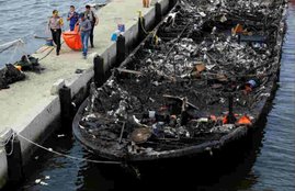 Indonesia Boat Fire, Indonesia ferry Fire, Boat Fire Indonesia, Boat Fire in Indonesia, Indonesia News, Indonesia latest news