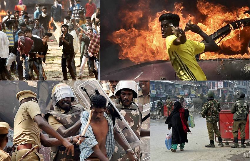 Jallikattu, Jallikattu Ban, Jallikattu Protest, Jallikattu tamilnadu, Jallikattu Protest Chennai, Jallikattu Violence, Tear gas, Police, Clash, Jallikattu Clashes, Jallikattu Unrest, India, Jansatta