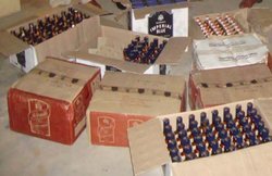 मध्य प्रदेश: 70 लाख की अवैध शराब का जखीरा बरामद