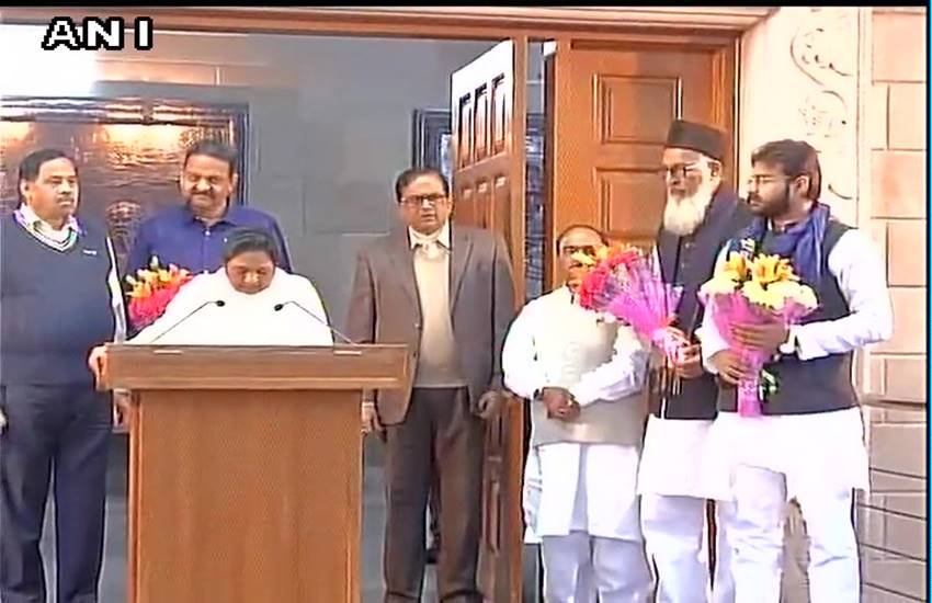 gangster mukhtar ansari, mukhtar ansari BSP, mukhtar ansari mayawati, mukhtar ansari news, mukhtar ansari latest news, mukhtar ansari Hindi news, Qaumi Ekta Dal bsp, mayawati latest news, UP Assembly Polls