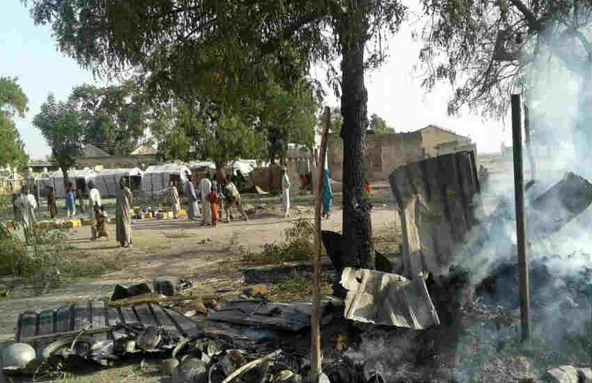 Nigerian air strikes, Nigeria Air Attack, Nigeria refugee camp, Nigeria Boko haram, Nigeria news, Nigerialatest news, Nigeria hindi news Nigerian air strikes, Nigeria Air Attack, Nigeria refugee camp, Nigeria Boko haram, Nigeria news, Nigerialatest news, Nigeria hindi news