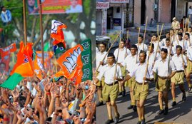 RSS, RSS vs BJP, RSS vs BJP in Agra, Vishwa Hindu Parishad, Braj Ashok Lavania, Bajrag Dal, Bajrag Dal, Mandal Karyawah, Uttar Pradesh Election 2017, UP polls 2017, India, Jansatta