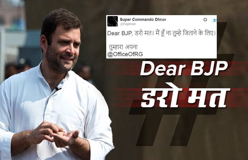 Rahul Gandhi, Rahul Gandhi Twitter, Rahul Gandhi Speech, Rahul Gandhi Quotes, Rahul Gandhi Funny, Narendra Modi, Rahul Gandhi On BJP, Rahul Gandhi vs Narendra Modi, Daro Mat, UP Election, Uttarakhand Election, Congress Symbol, Twitter, India, Jansatta