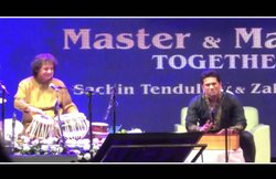 वीडियो: सचिन तेंदुलकर और जाकिर हुसैन की जुगलबंदी वायरल, परफॉर्मेंस देख हैरान रह गए लोग